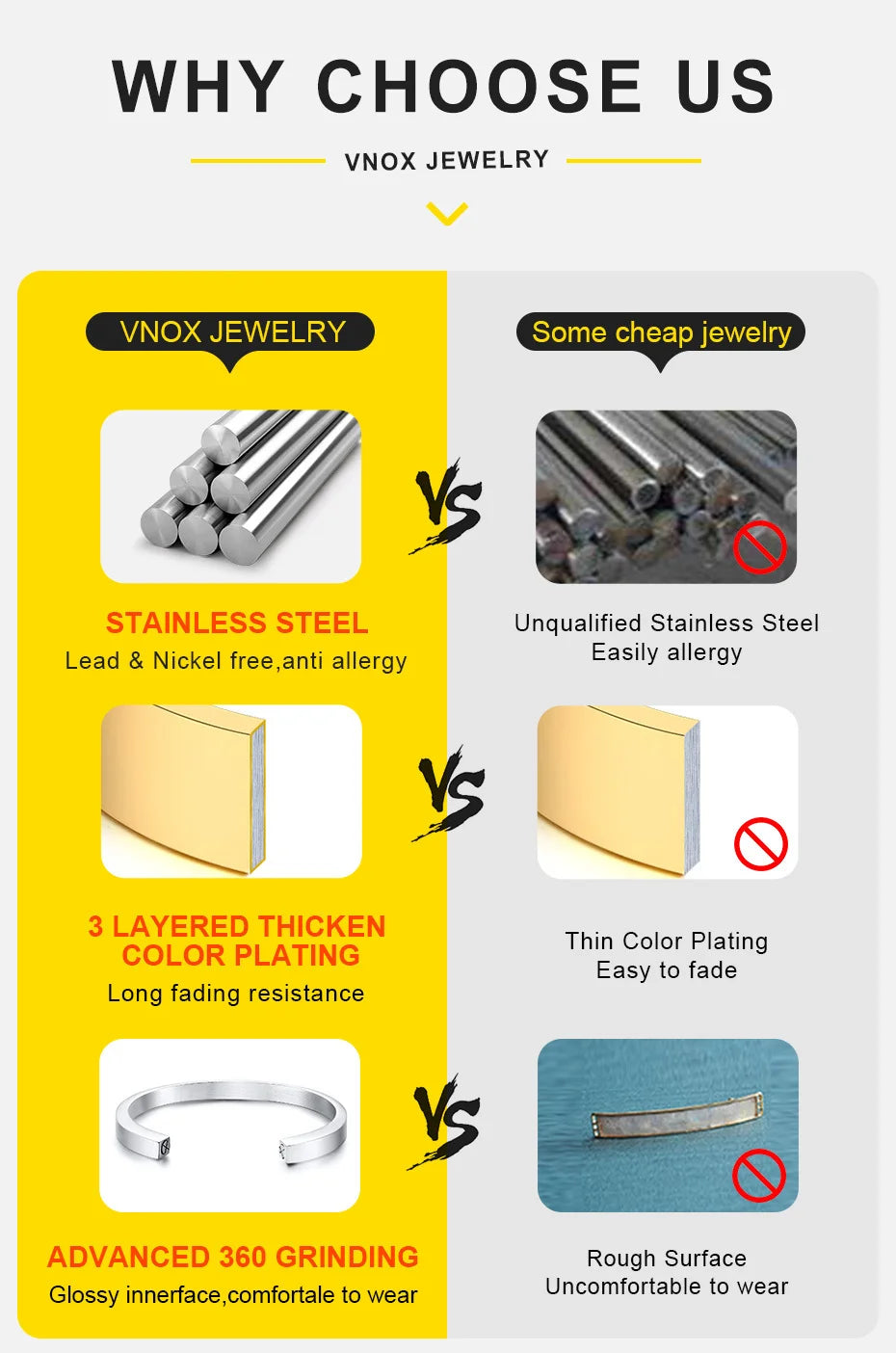 Edelstahl-Armband mit kostenloser Gravur – personalisierbarer Namensarmreif