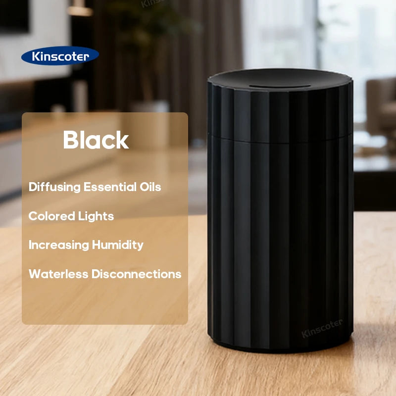 Tragbarer Aromatherapie-Diffusor, Aroma-ätherisches Öl, 100 ml, Desktop-Mini-Luftbefeuchter, Sprühgerät, buntes Nachtlicht, kreatives Geschenk