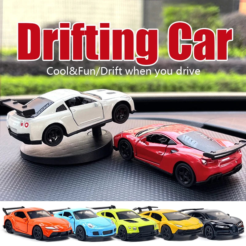 Drift Auto Armaturenbrett Spielzeugmodell Schaukel drehen coole Sportrennen Auto Ornamente Innenzubehör Dekorartikel Spaß Dekorationen Männer