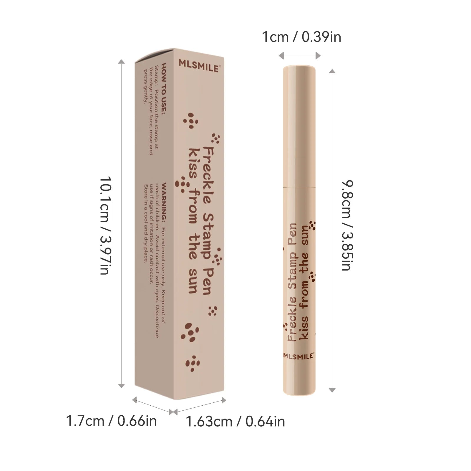 Natürliche Sommersprossen Stift Wasserdicht Simulation Gefälschte Spot Make-Up-Tool Anhaltende Wasserdichte Gesicht Dot Spot Stift Eyeliner Koreanische Kosmetik