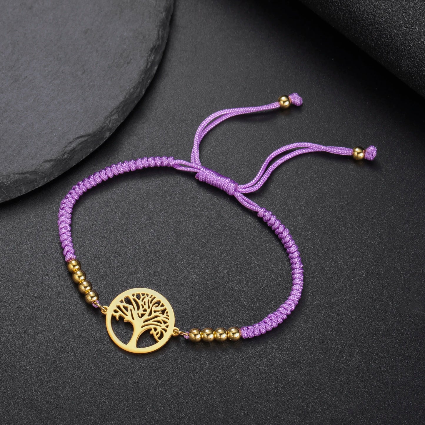 Edelstahl-Armband mit Lebensbaum-Anhänger – Klassischer Schmuck für Damen und Herren