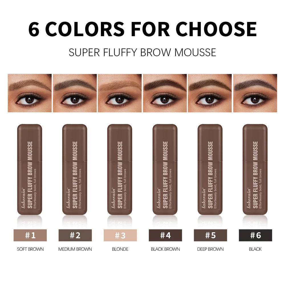 Superfluff Volumizing Brow Mousse Tint – Getöntes Augenbrauengel, Wasserfest & Langlebig