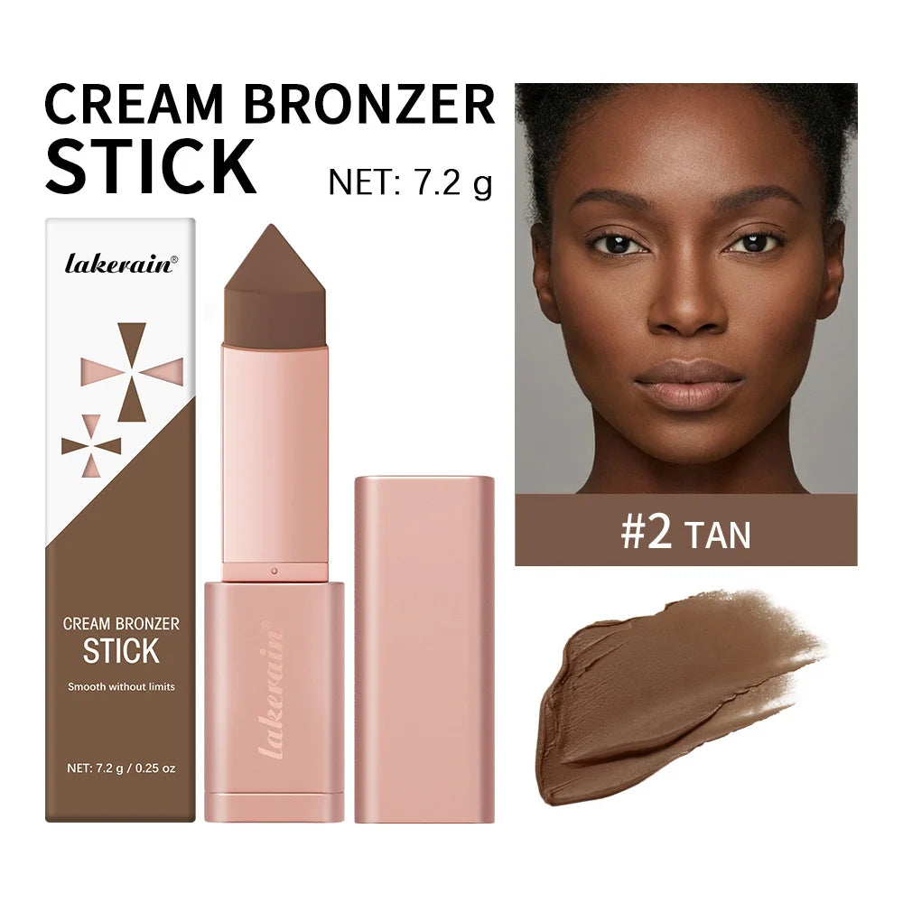 Konturstift Bronzing-Creme Bronzer-Stift Sofortige Konturierung Dunkle Augenringe Gesichtskontur Gesichts-Foundation Make-up