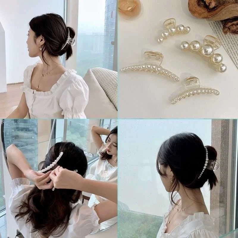 Acryl Daisy Hair Clip
