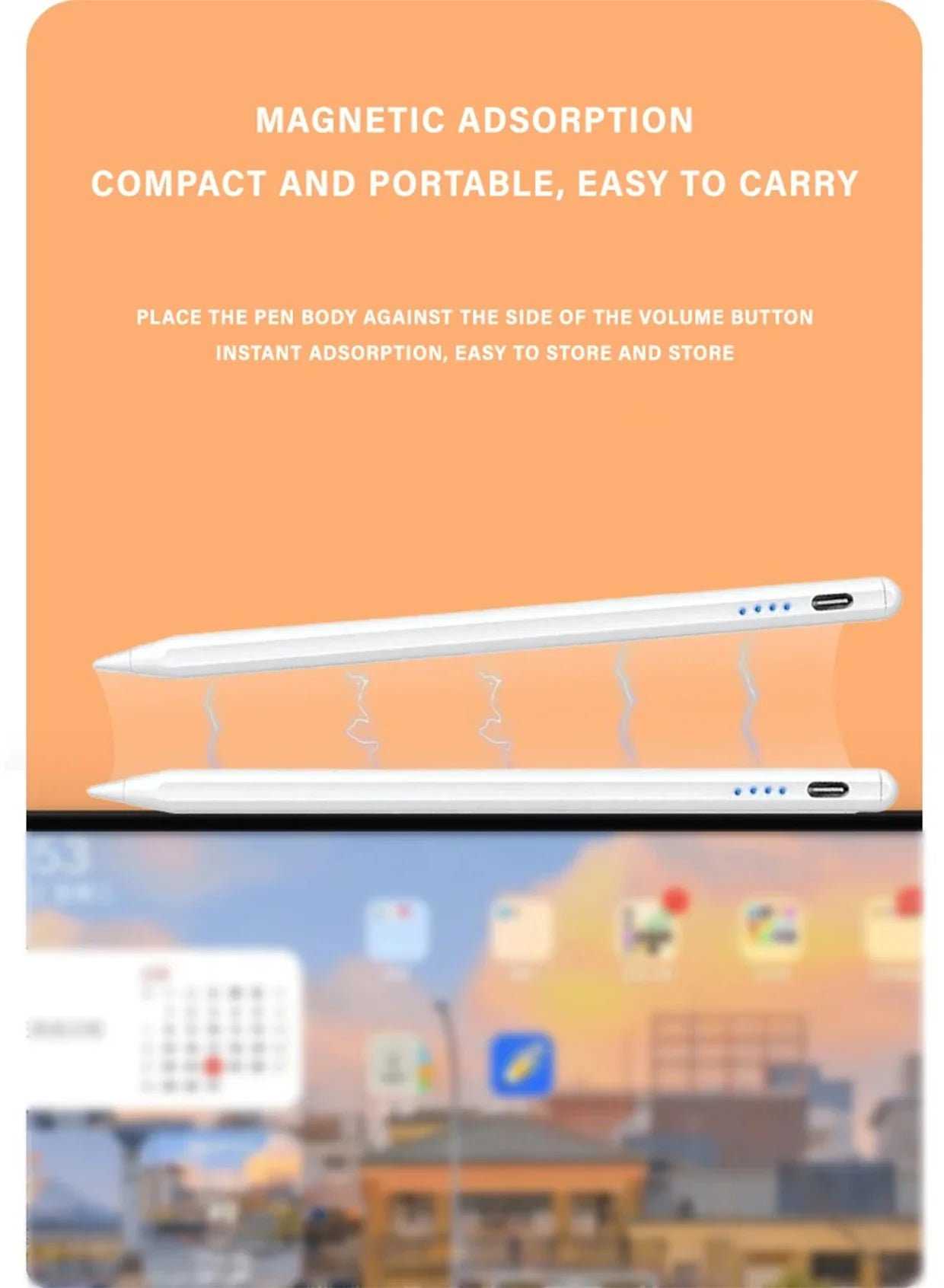 Neuer Universal-Eingabestift für Tablet, Touch-Stift für iPad, Apple-Bleistift, Handy für Huawei, Lenovo, Samsung, Telefon, Xiaomi Redmi