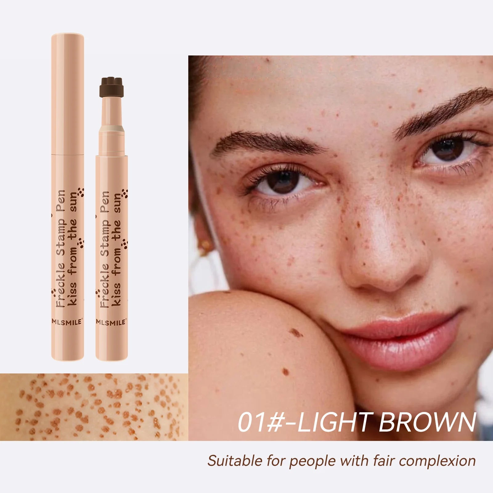 Natürliche Sommersprossen Stift Wasserdicht Simulation Gefälschte Spot Make-Up-Tool Anhaltende Wasserdichte Gesicht Dot Spot Stift Eyeliner Koreanische Kosmetik