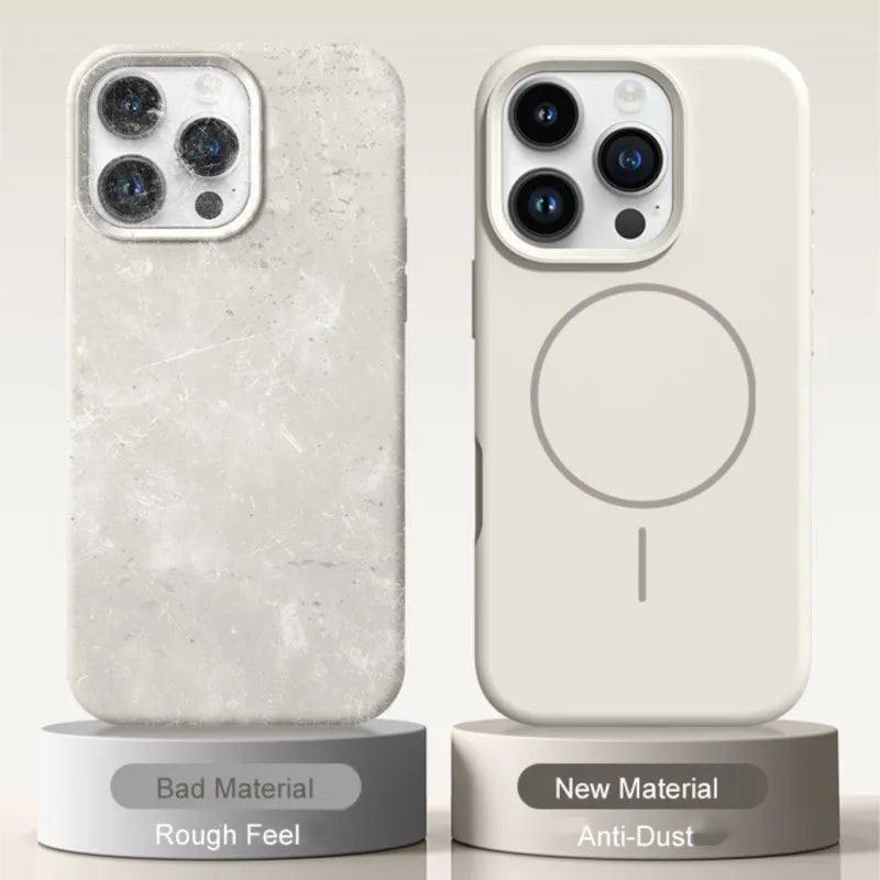 Offizielle Flüssigsilikon-Lanyard-Schutzhülle für iPhone 17, Air 16, 16E, 14, 15 Plus 12, 13, 11 Pro Max, für Magsafe Magneitc Soft Cover