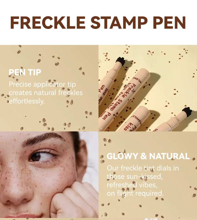 Natürliche Sommersprossen Stift Wasserdicht Simulation Gefälschte Spot Make-Up-Tool Anhaltende Wasserdichte Gesicht Dot Spot Stift Eyeliner Koreanische Kosmetik