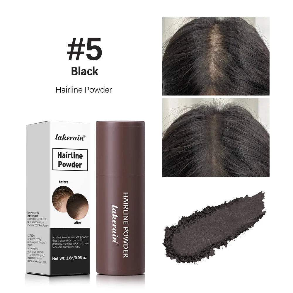 Haaraufbau-Reparatur-Stift, Fasern, Haar, sofort dickeres, volller aussehendes Haar, 6 Farbtöne für Männer und Frauen