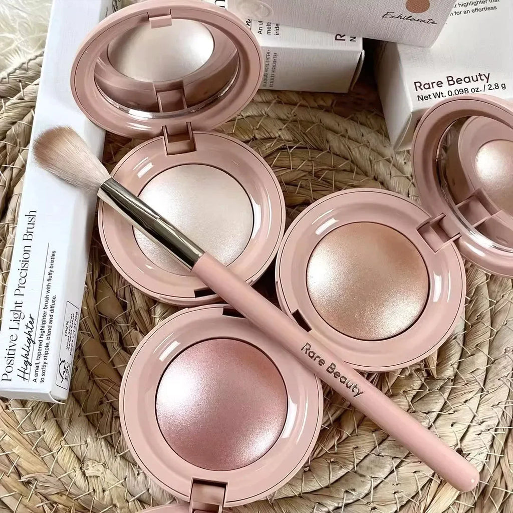 Seltener Schönheitspuder-Highlighter, Rouge, Wasser, Licht, Schimmer, wasserdicht, langlebig, Gesichtsbeleuchtung, Aufhellung des Liquid-Highlighters