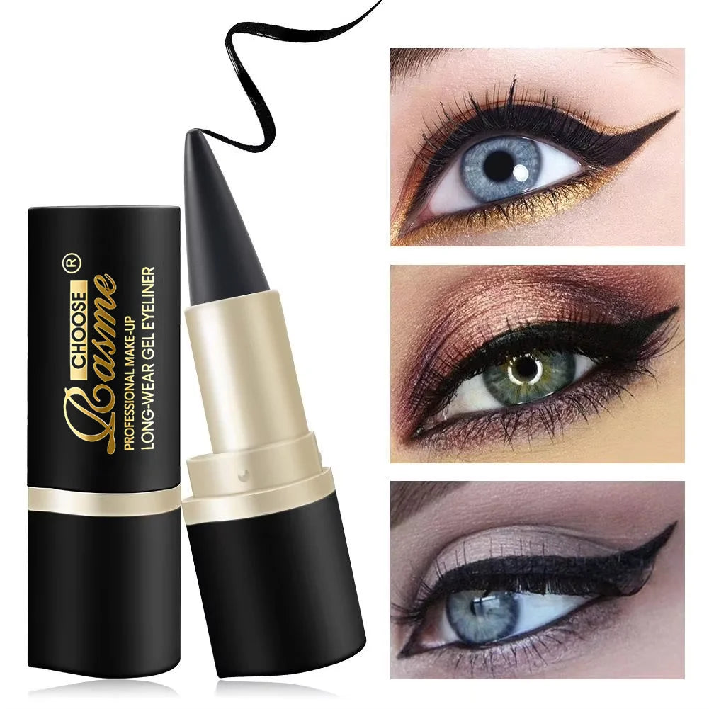 Eyeliner mit cremiger Textur, 1 Stück / 2 Stück, leicht färbender, schweißfester High-Pier-Stift, tägliches Make-up-Zubehör für Frauen und Gi