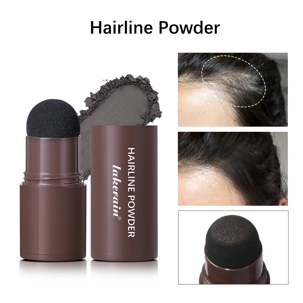 Haaraufbau-Reparatur-Stift, Fasern, Haar, sofort dickeres, volller aussehendes Haar, 6 Farbtöne für Männer und Frauen