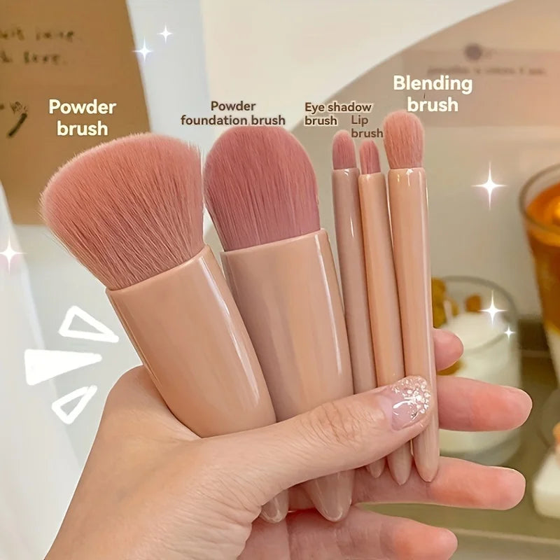 Make-up-Pinsel-Set mit Spiegel