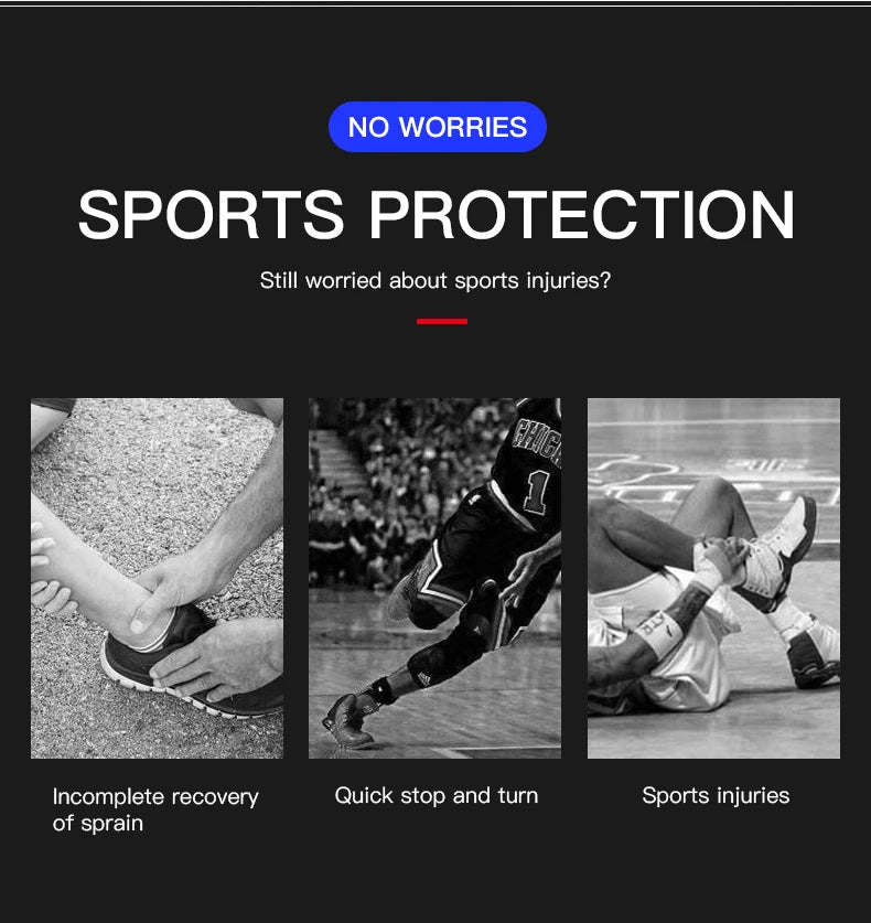 2PC Einstellbare Knöchel Unterstützung Pad Knöchel Hülse Druck Anti-Spinning Elastische Atmungsaktive Unterstützung Fitness Sport Sicherheit Prävention