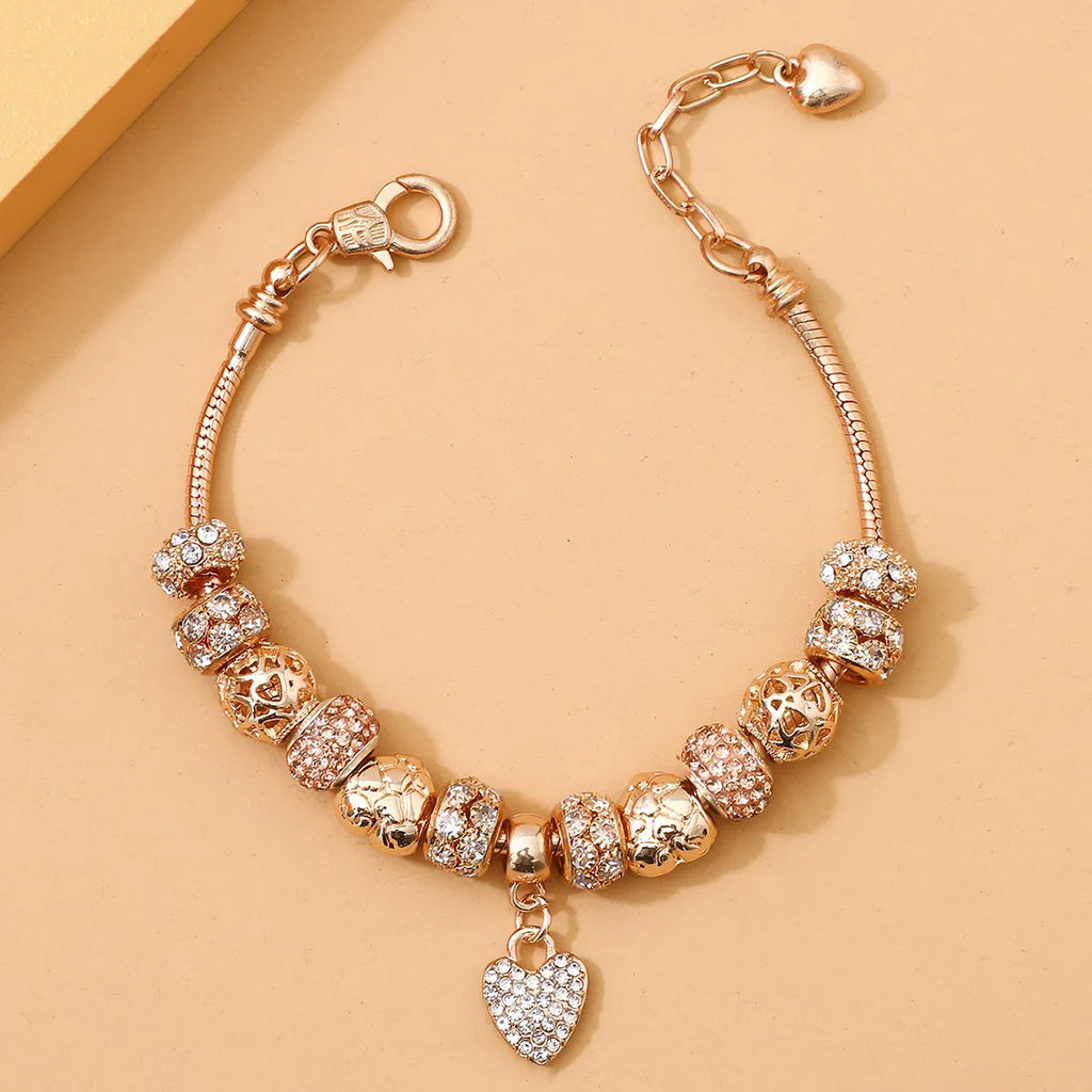 1PC Damenmode Pan Familie DIY Multi Element Liebe Perlen Armband Datum Reise Bankett Party Urlaub Dressing Geschenk