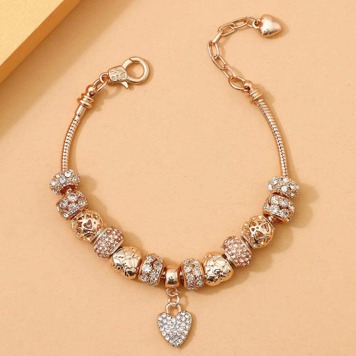 1PC Damenmode Pan Familie DIY Multi Element Liebe Perlen Armband Datum Reise Bankett Party Urlaub Dressing Geschenk