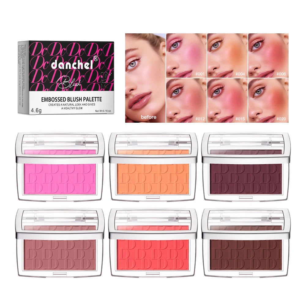 Gesichtsrouge, matt, natürlich, Wangentönung, erhellt das Gesicht, rosa, rot, Gesichtskonturierung, Kosmetik, Rouge, Puder, weiches weibliches Make-up