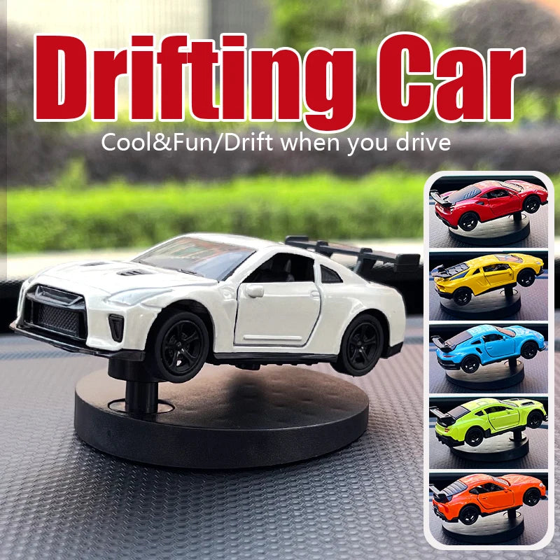 Drift Auto Armaturenbrett Spielzeugmodell Schaukel drehen coole Sportrennen Auto Ornamente Innenzubehör Dekorartikel Spaß Dekorationen Männer