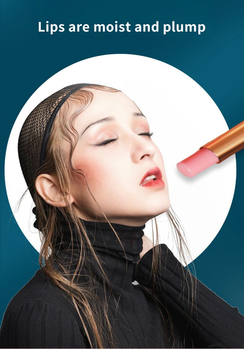 Pfirsichfarbener Farbwechsel-Lippenbalsam | Feuchtigkeitsspendend & Antihaft