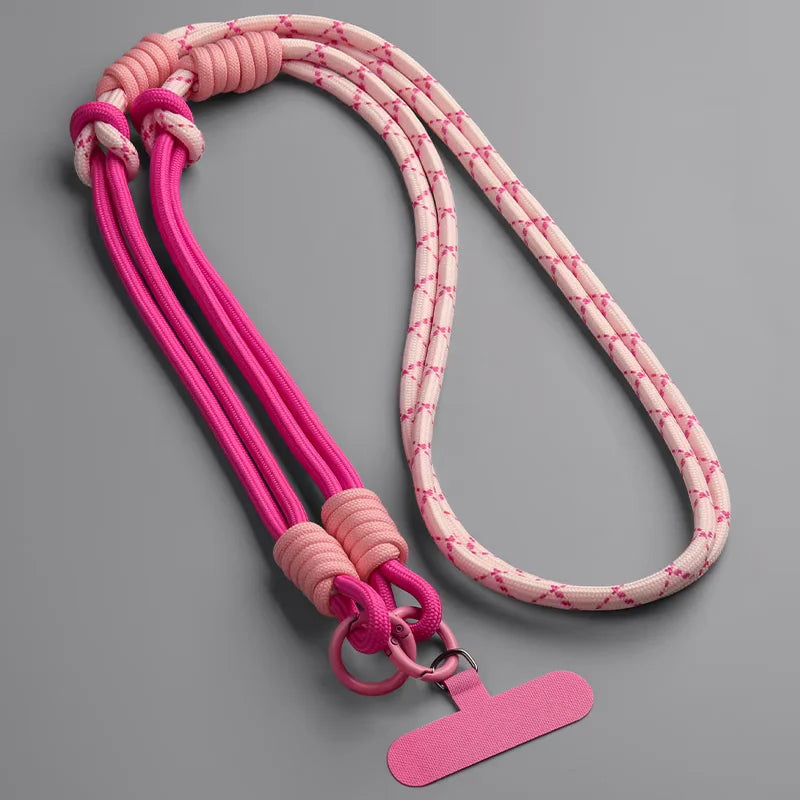 3-in-1-Umhängeseil zum Aufhängen von Mobiltelefonen, Umhängeband, Handschlaufe, abnehmbares Telefon-Lanyard, Wasserbecher-Hängeseil