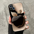 Luxuriöse Handyhülle mit Fruchtdruck für iPhone 16 15 14 13 12 11 X XR XS SE2 8 7 Plus Pro Max Mini Straight-Edge-Silikon-Rückseite