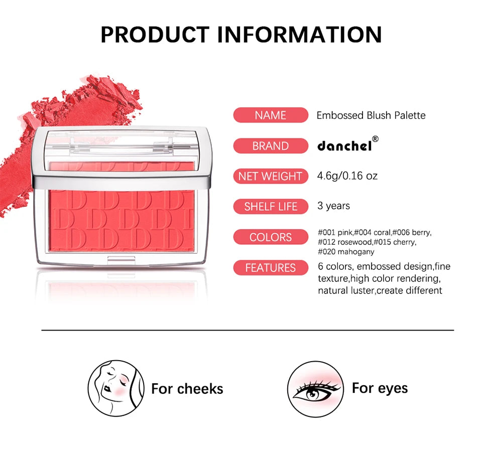 Gesichtsrouge, matt, natürlich, Wangentönung, erhellt das Gesicht, rosa, rot, Gesichtskonturierung, Kosmetik, Rouge, Puder, weiches weibliches Make-up
