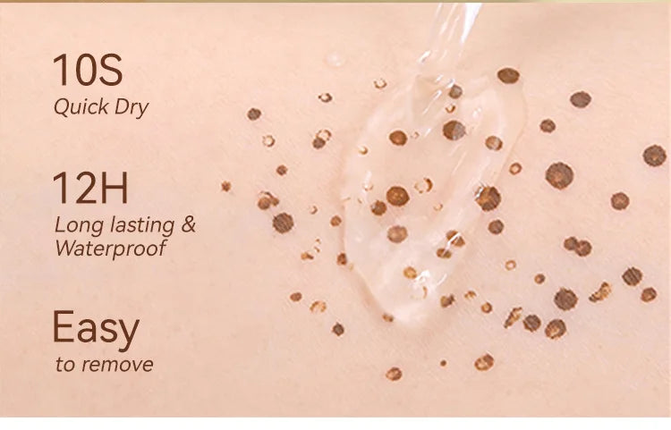 Natürliche Sommersprossen Stift Wasserdicht Simulation Gefälschte Spot Make-Up-Tool Anhaltende Wasserdichte Gesicht Dot Spot Stift Eyeliner Koreanische Kosmetik