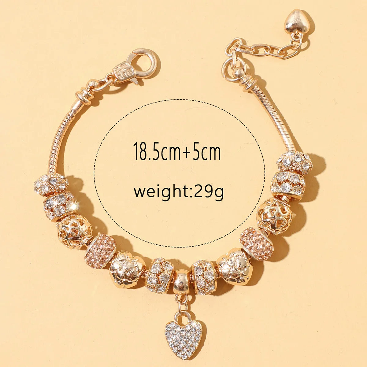 1PC Damenmode Pan Familie DIY Multi Element Liebe Perlen Armband Datum Reise Bankett Party Urlaub Dressing Geschenk