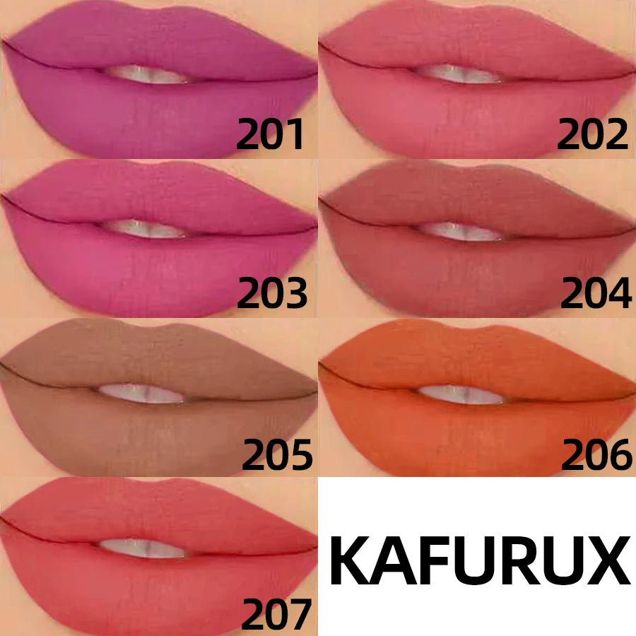 7 Farben Peel Off Lip Stain Reveal Langlebiger, wasserfester, rosafarbener Lippentönungs-Transferbeständiger Antihaft-Becher, natürlicher Make-up-Lipgloss