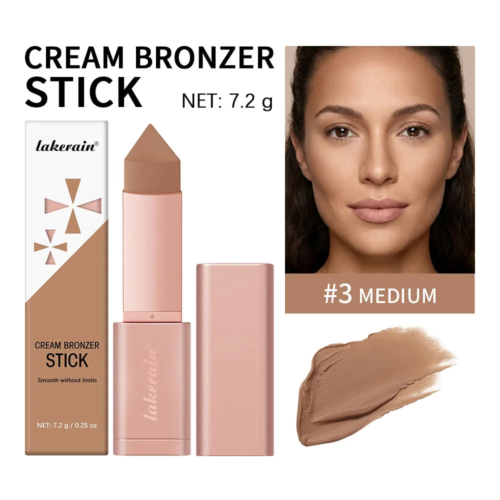 Konturstift Bronzing-Creme Bronzer-Stift Sofortige Konturierung Dunkle Augenringe Gesichtskontur Gesichts-Foundation Make-up