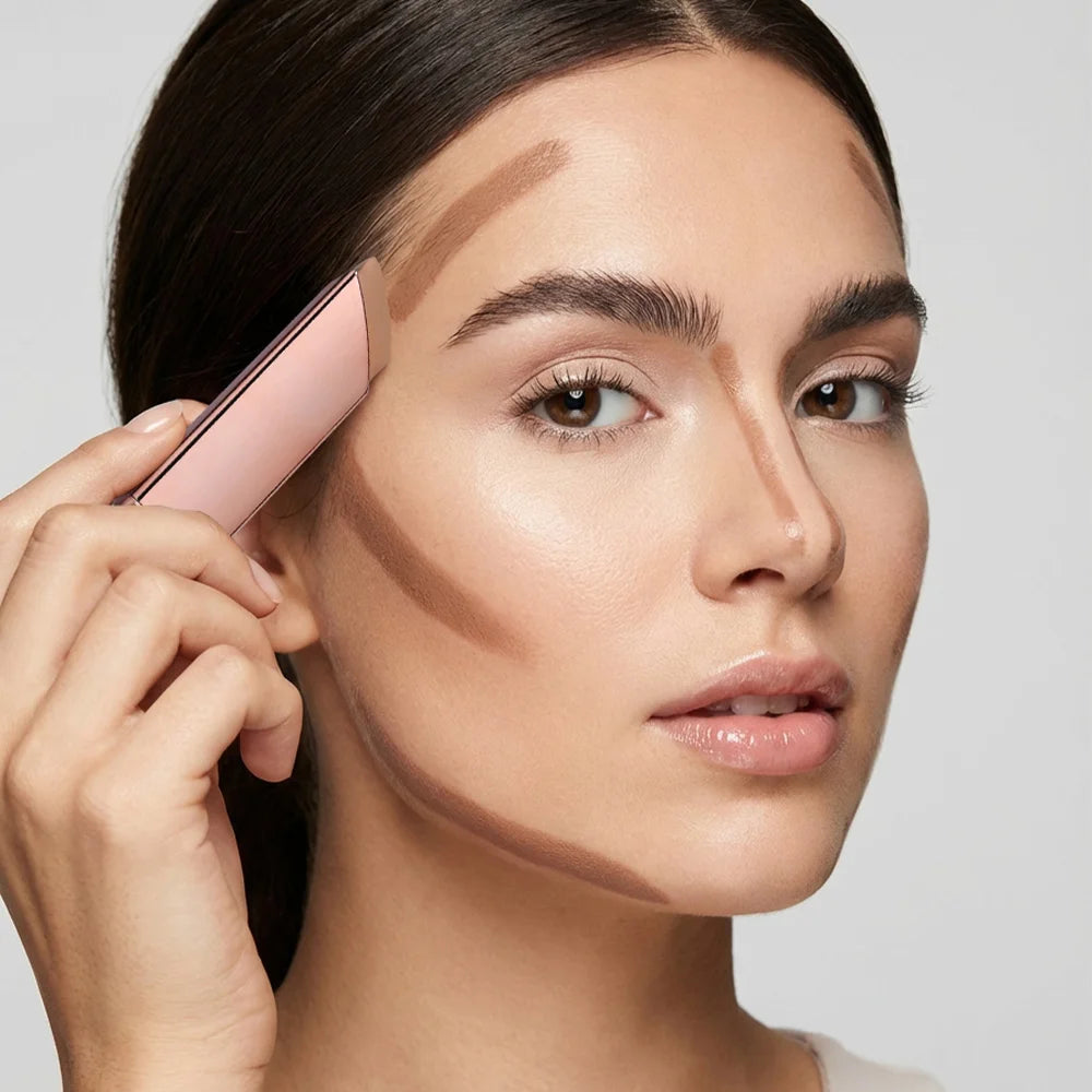 Konturstift Bronzing-Creme Bronzer-Stift Sofortige Konturierung Dunkle Augenringe Gesichtskontur Gesichts-Foundation Make-up