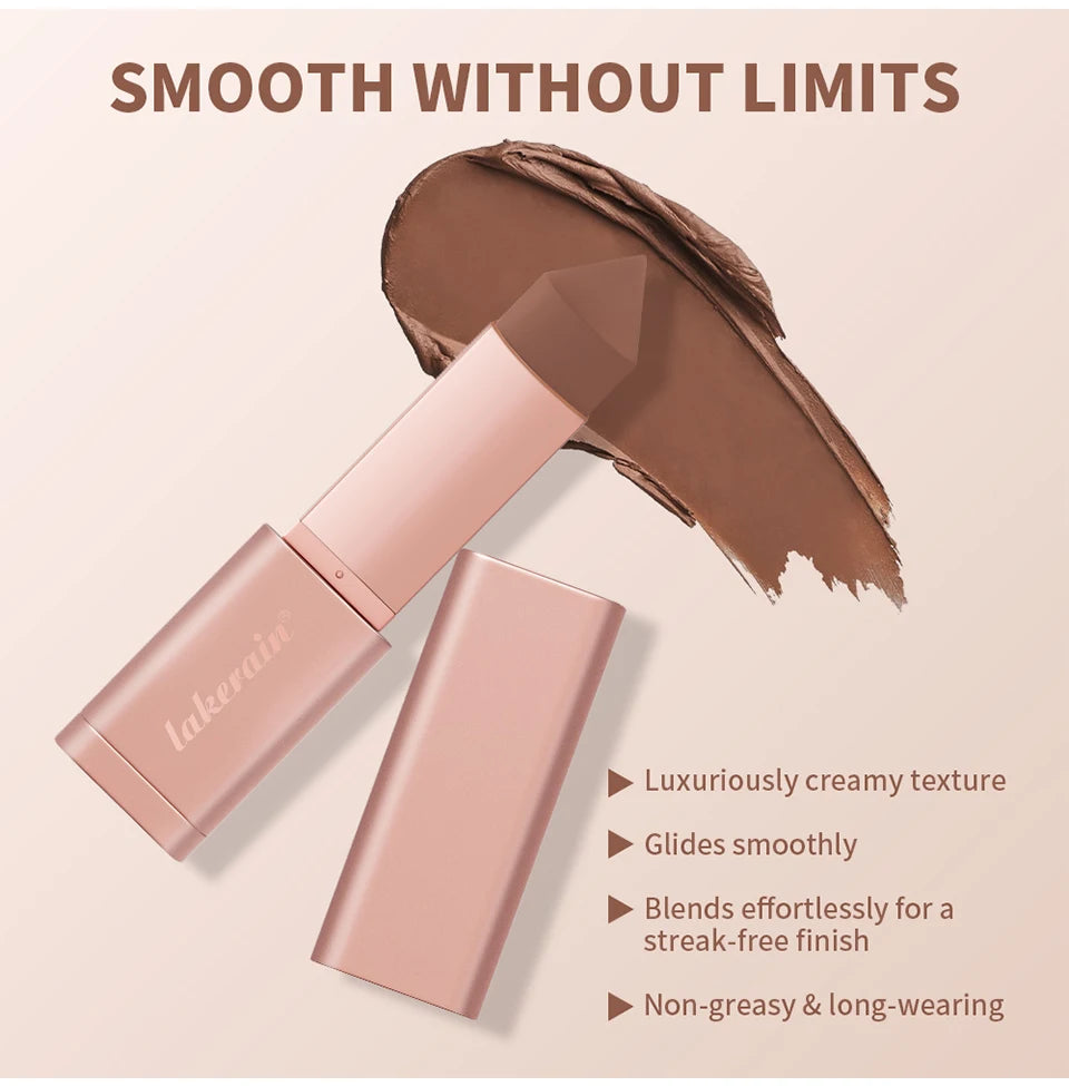 Konturstift Bronzing-Creme Bronzer-Stift Sofortige Konturierung Dunkle Augenringe Gesichtskontur Gesichts-Foundation Make-up