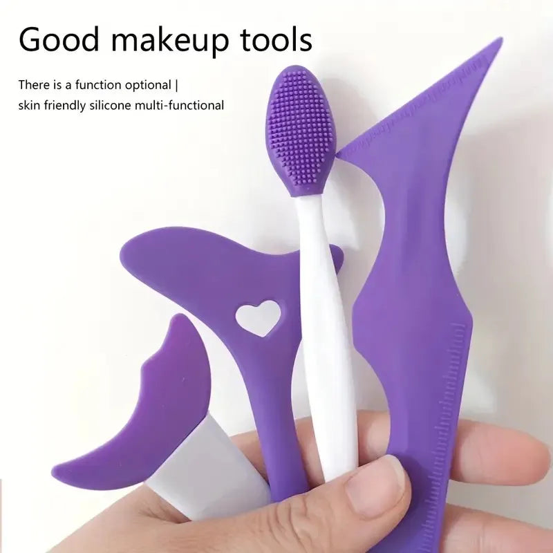 Multifunktionale Eyeliner- & Lippen-Schablone