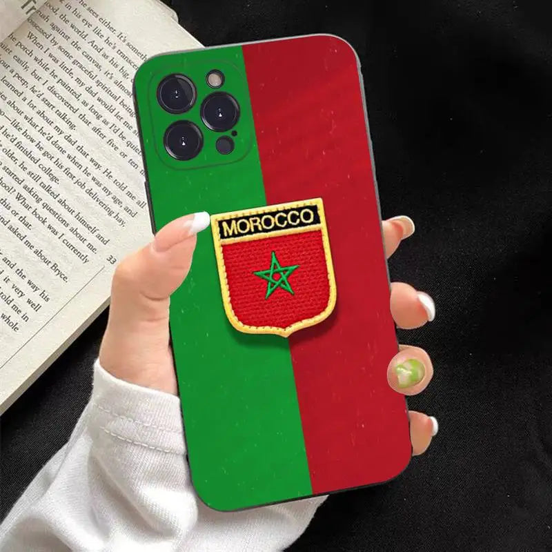 iPhone Silikonhülle mit Marokko-Design
