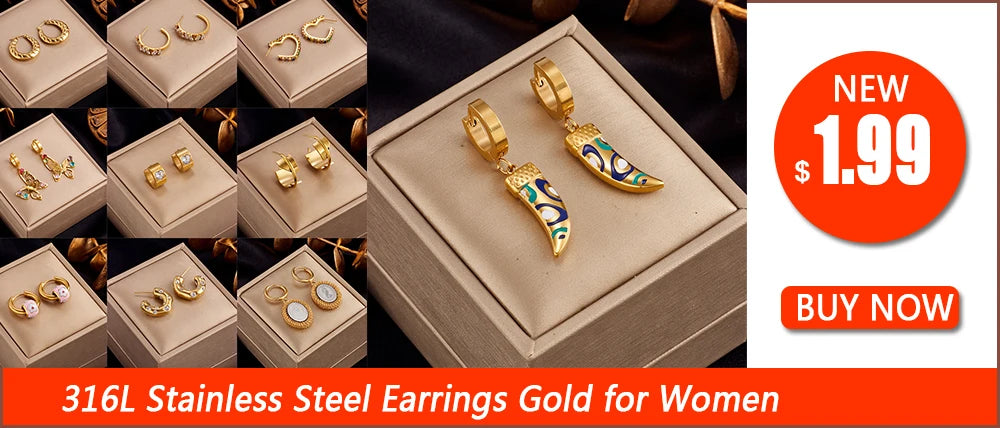 XIYANIKE 316L Edelstahl Halskette Bär Anhänger Kette Zubehör für Frauen Neue Trends Weihnachten Mädchen Schmuck Geschenke Collier