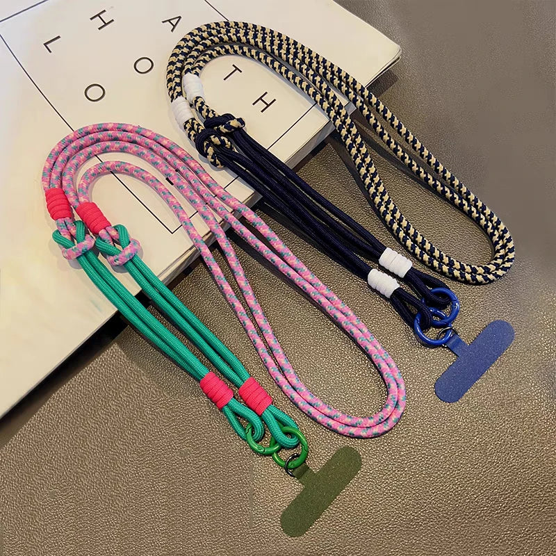 3-in-1-Umhängeseil zum Aufhängen von Mobiltelefonen, Umhängeband, Handschlaufe, abnehmbares Telefon-Lanyard, Wasserbecher-Hängeseil