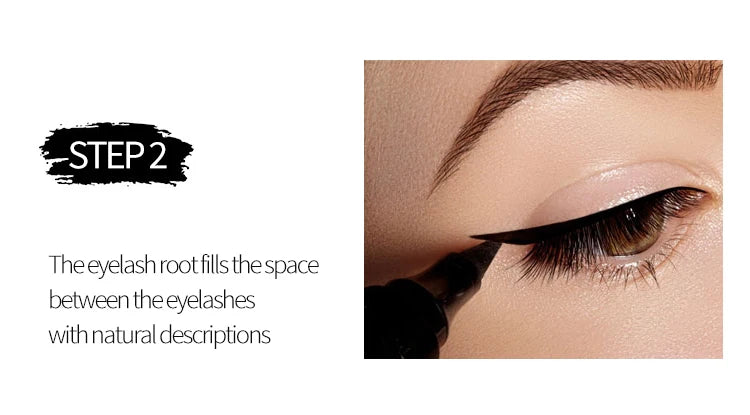 Yanqina flüssiger Eyeliner Bleistift 4d wasserdichte Mascara Set Kosmetik Eyeliner dicke Curling Mascara Augenbrauen Bleistift Augen Make-up