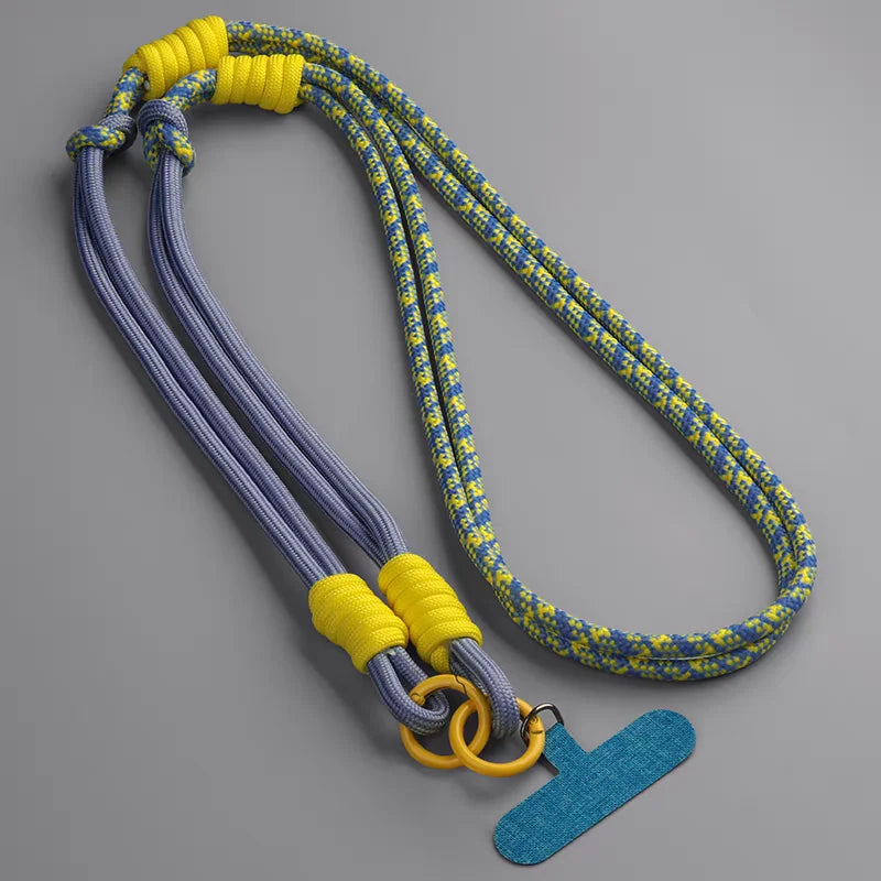 3-in-1-Umhängeseil zum Aufhängen von Mobiltelefonen, Umhängeband, Handschlaufe, abnehmbares Telefon-Lanyard, Wasserbecher-Hängeseil
