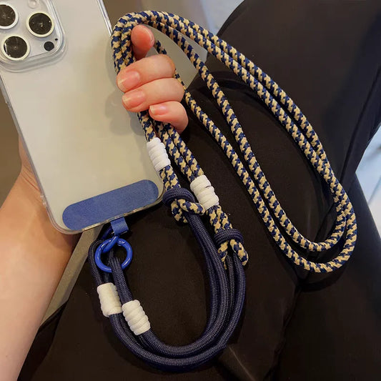 3-in-1-Umhängeseil zum Aufhängen von Mobiltelefonen, Umhängeband, Handschlaufe, abnehmbares Telefon-Lanyard, Wasserbecher-Hängeseil