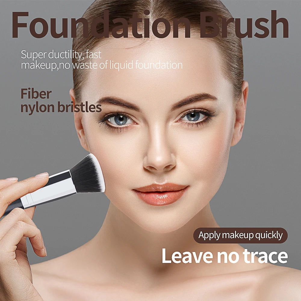 Maange 1PCS Make-Up Pinsel mit Box Foundation Concealer Pulver Erröten Kontur Pinsel Dichten Weichen Borsten Pinsel Schönheit Werkzeug für Frauen