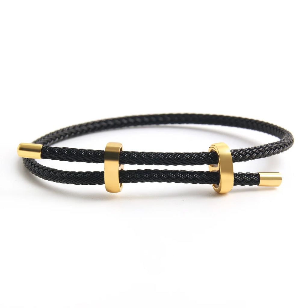 BenS Hohe qualität Draht Seil Armreif Für Frauen Bunte Handgemachte DIY Männer Armbänder Einstellbare seil Armband Schmuck großhandel B13