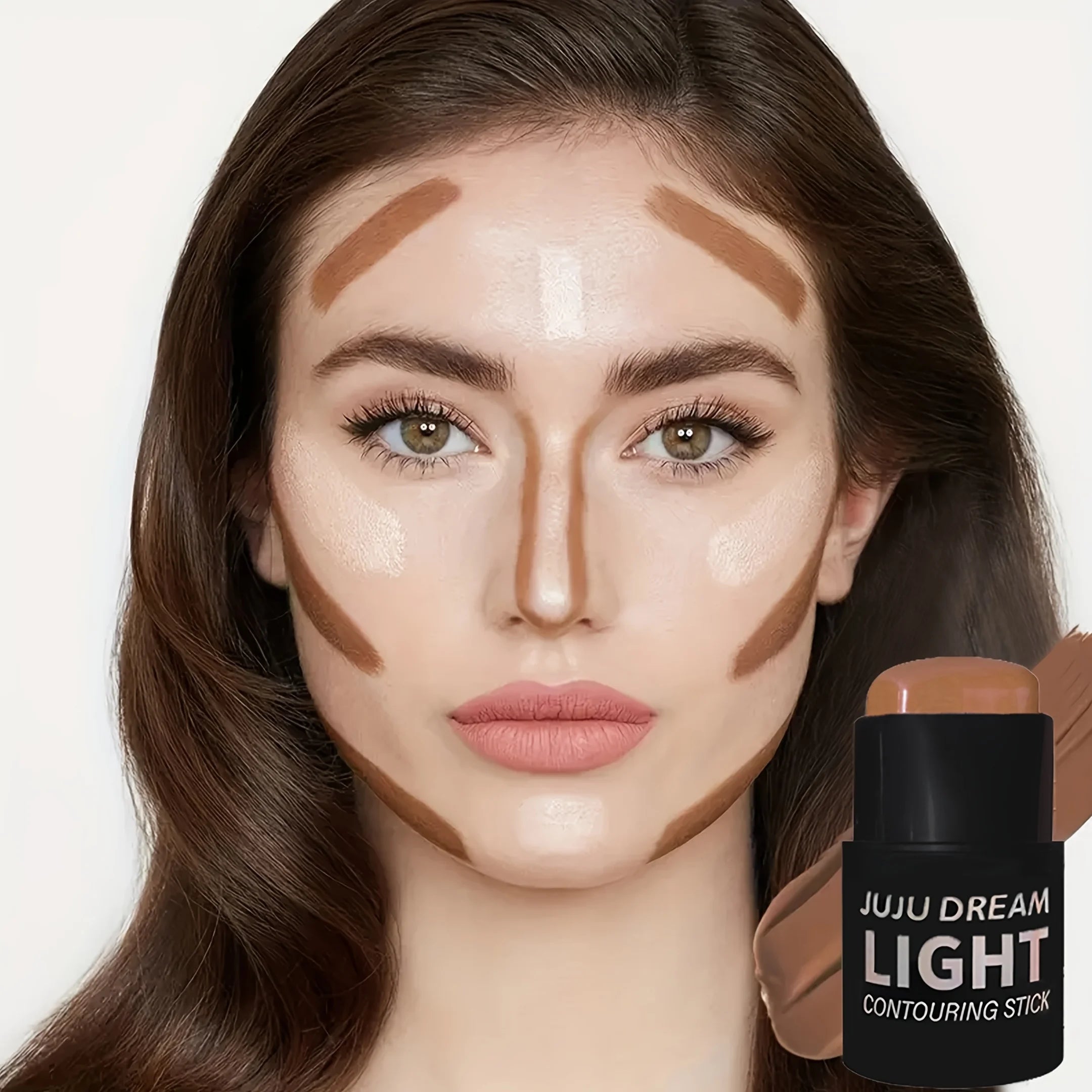 Long-lasting contour stick | Face and nose contour, bronzer & defining cream