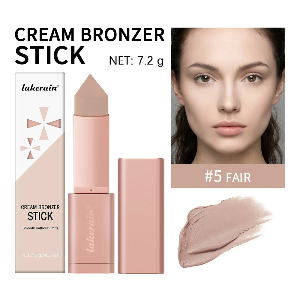 Konturstift Bronzing-Creme Bronzer-Stift Sofortige Konturierung Dunkle Augenringe Gesichtskontur Gesichts-Foundation Make-up