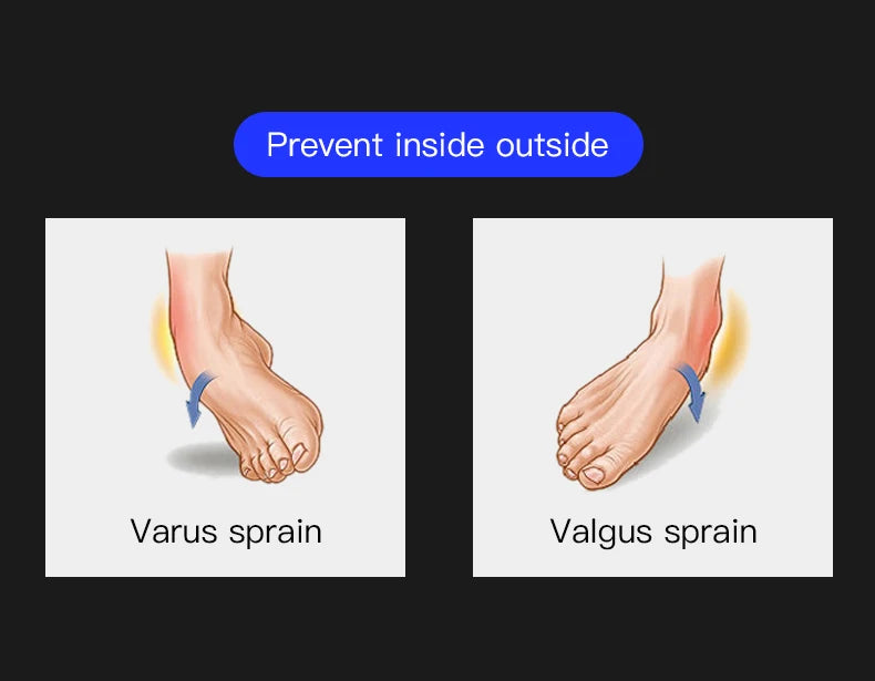 2PC Einstellbare Knöchel Unterstützung Pad Knöchel Hülse Druck Anti-Spinning Elastische Atmungsaktive Unterstützung Fitness Sport Sicherheit Prävention