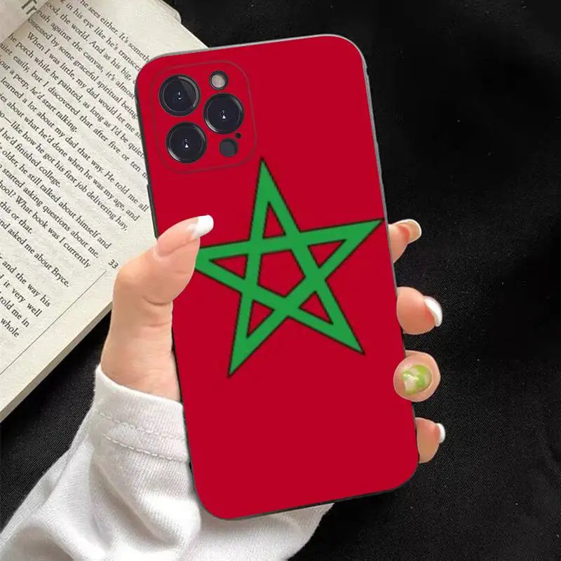 iPhone Silikonhülle mit Marokko-Design