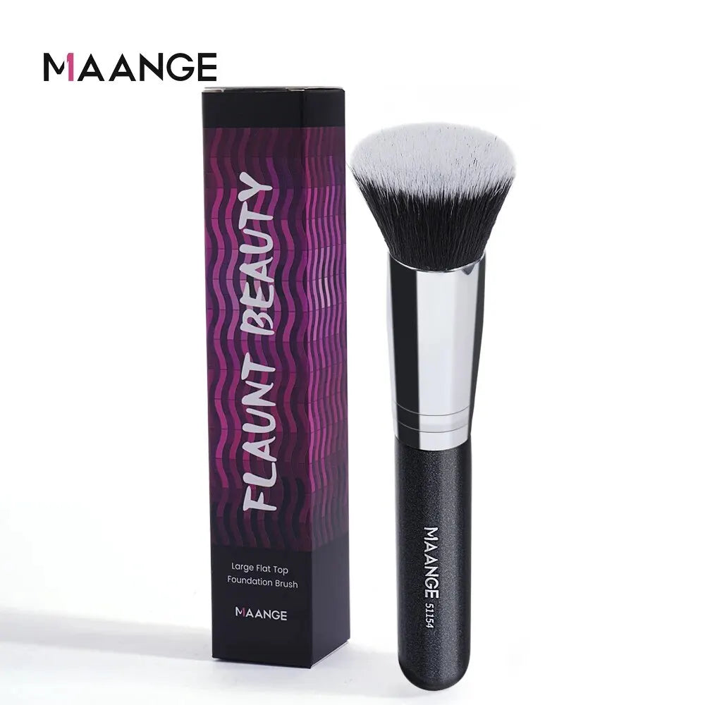 Maange 1PCS Make-Up Pinsel mit Box Foundation Concealer Pulver Erröten Kontur Pinsel Dichten Weichen Borsten Pinsel Schönheit Werkzeug für Frauen