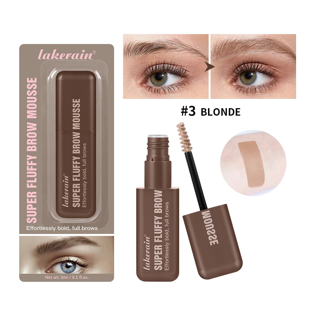 Superfluff Volumizing Brow Mousse Tint – Getöntes Augenbrauengel, Wasserfest & Langlebig
