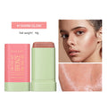 Multifunktions-Rougestift, Gesichts-Make-up, wasserfest, einfache Farbe, Rouge-Rouge-Creme, Kontur-Rendering, aufhellendes Kontur-Make-up