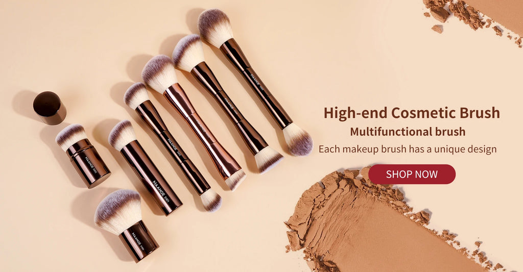 Maange 1PCS Make-Up Pinsel mit Box Foundation Concealer Pulver Erröten Kontur Pinsel Dichten Weichen Borsten Pinsel Schönheit Werkzeug für Frauen
