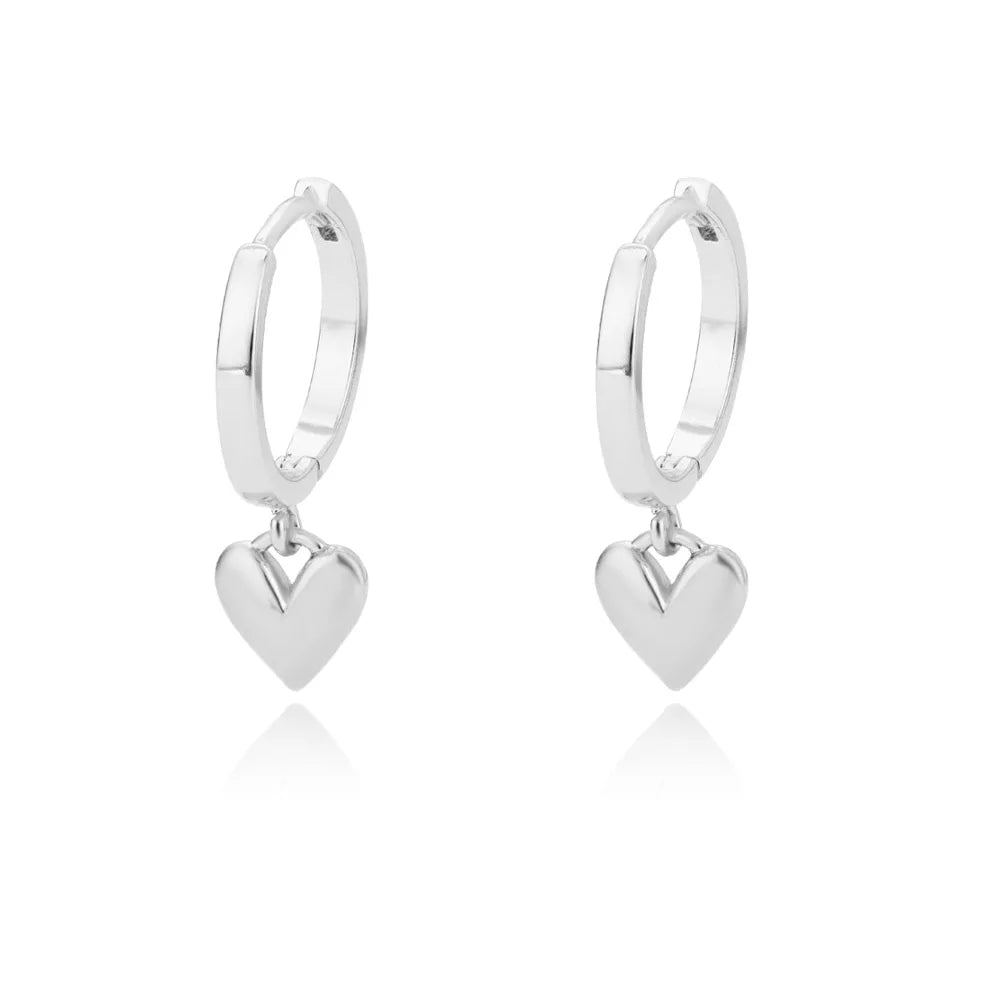 Luxus Stern Pendientes Ohrringe Für Frauen Mädchen Edelstahl Minimalistischen Hoop Piercing 2025, Neu Im y2k Schmuck aretes de mujer